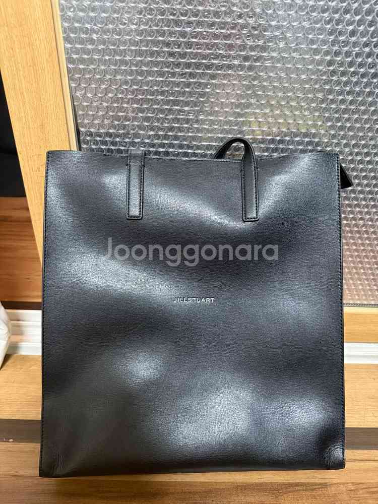 질스튜어트 페이퍼백 레더 토트백--6