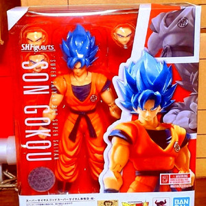 shf 피규 아트 드래곤볼 슈퍼 블루 손오공 손고쿠