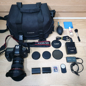 캐논 6D+17-40L 풀프레임 DSLR 카메라