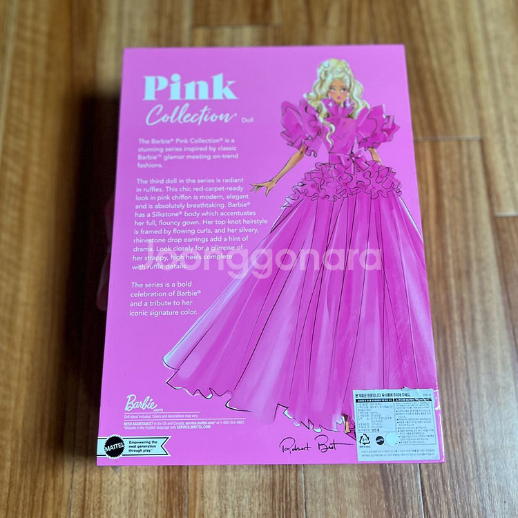 (택포) 바비 시그니처 핑크 콜렉션 한정판 인형--4