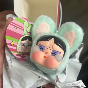 팝마트 크라이베이비x파워퍼프걸 키링 토끼 버터컵(개봉)