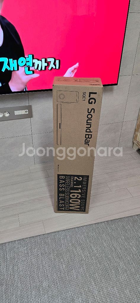 LG 사운드바 SQC1 새상품--3