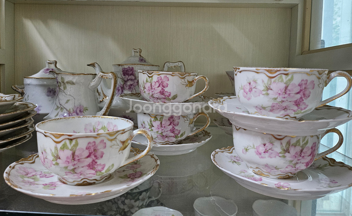 Haviland Limoges(하빌랜드 리모주)티세트--0