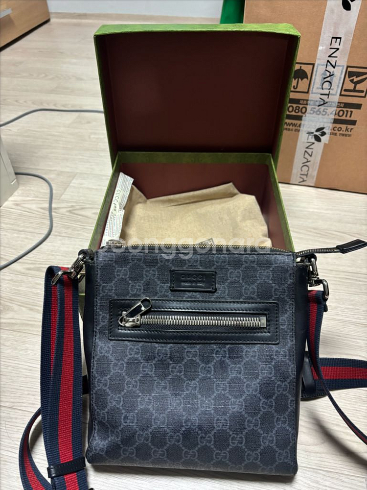구찌 gg 스몰 메신저백 남성--1