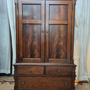 엔틱 원목 Lane 3D TV Cabinet/입본장