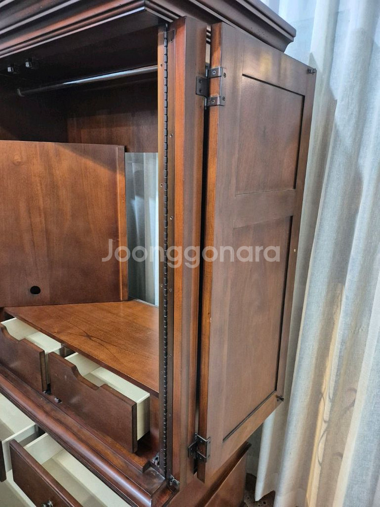 엔틱 원목 Lane 3D TV Cabinet/입본장--7