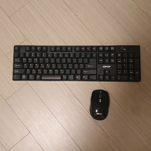 gpop 무선 키보드 마우스 세트