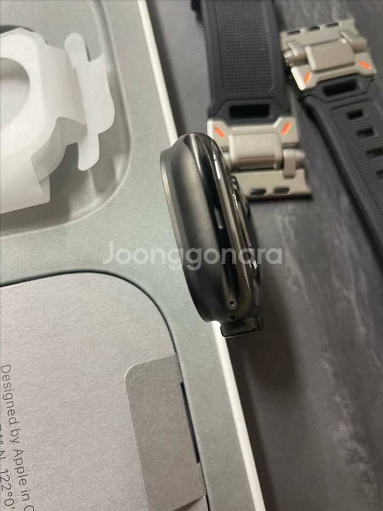 애플워치 울트라2 블랙 SSS급 애플케어+--6