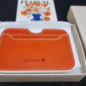 플리티카 시그니처 젯스타 로고 카드 명함지갑