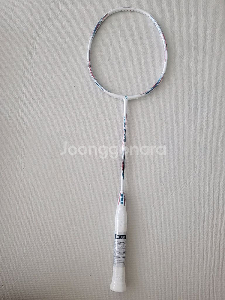 라이더 배드민턴 라켓 트리플100 파우치 세트 (새--2