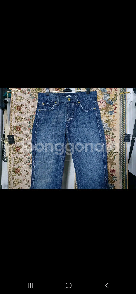 25 세븐진 빈티지 부츠컷 청바지--3