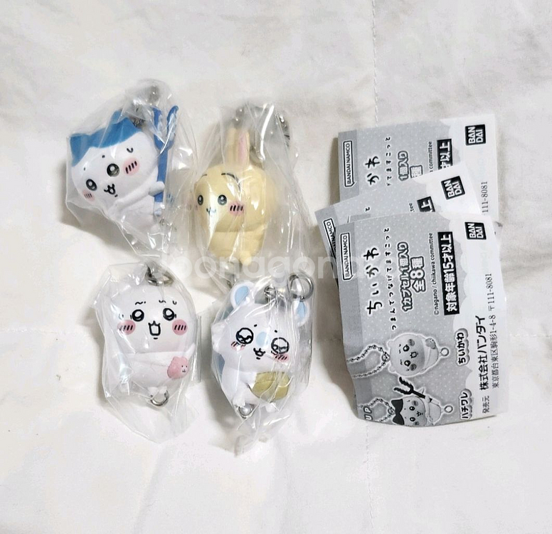 치이카와 연결고리 마스코트 가챠 세트--1