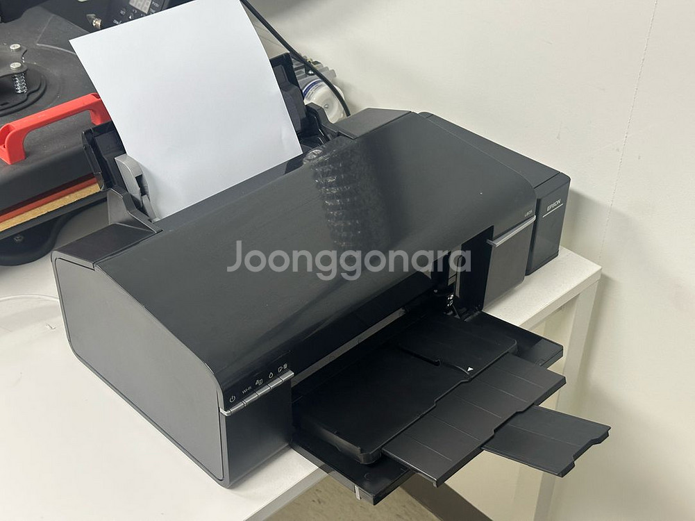 사용감 적은 승화전사 L805 박스 풀셋 + 여분승화지--0