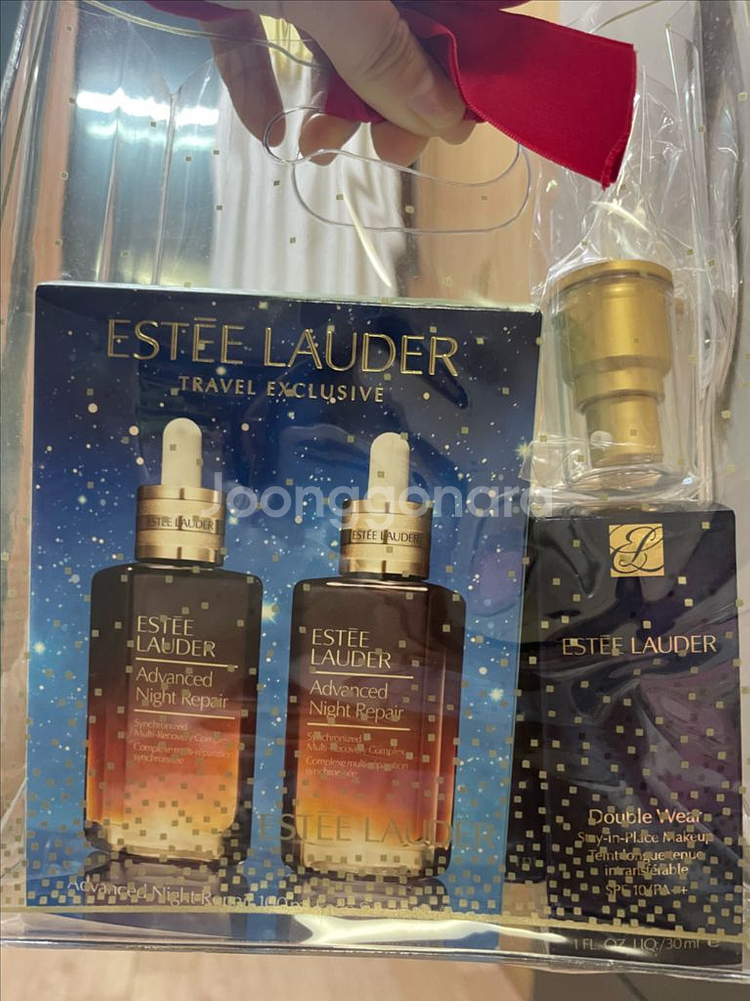 (미개봉) 에스티로더 갈색병+더블웨어 파운데이션 세트--2