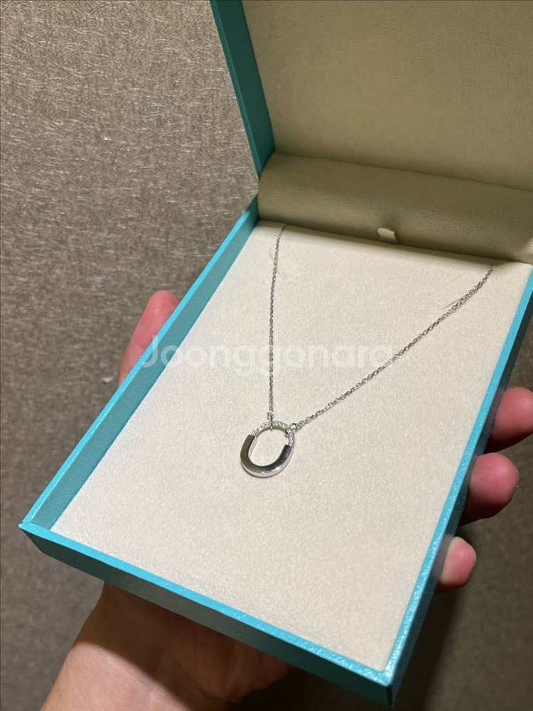 18k 티파니앤코 락 목걸이--0