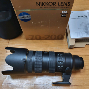 니콘 af-s 70-200mm vr ll