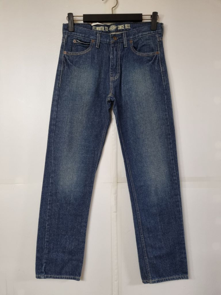 30)새상품)딕키즈 슬림핏 데님 생지 워싱 일자청바지 이미지