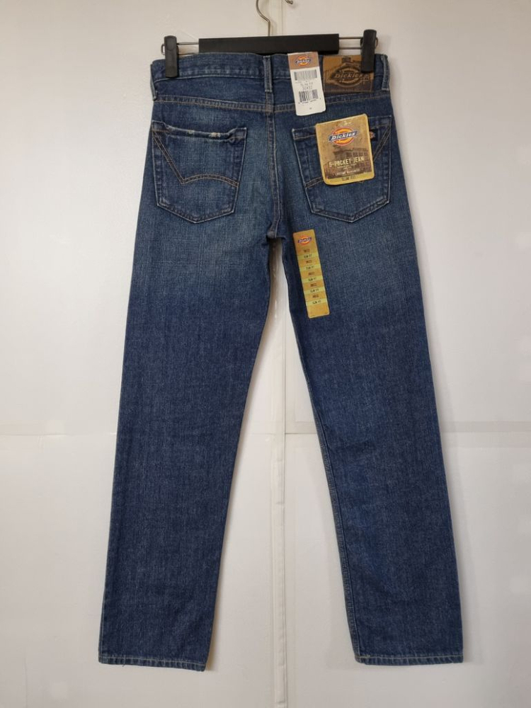 30)새상품)딕키즈 슬림핏 데님 생지 워싱 일자청바지 이미지