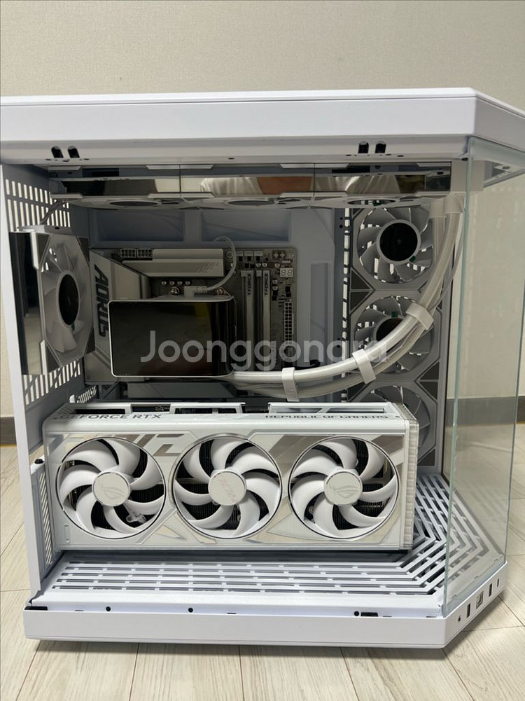 9800x3d, 4080 화스, y70 화이트 시스템--0