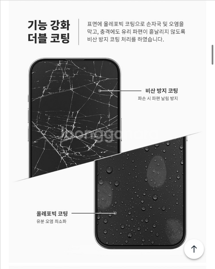 (부산)아이폰13 강화보호필름 1매(신지모루)--8