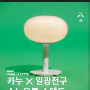 카누 일광전구 스노우볼 카누 브라운