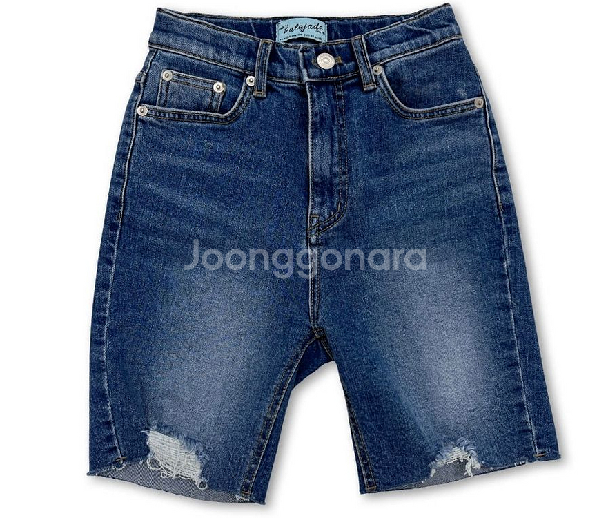새상품) 페일제이드 데님 바이커 쇼츠 M--1