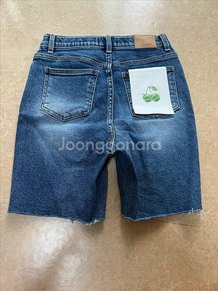 새상품) 페일제이드 데님 바이커 쇼츠 M--9
