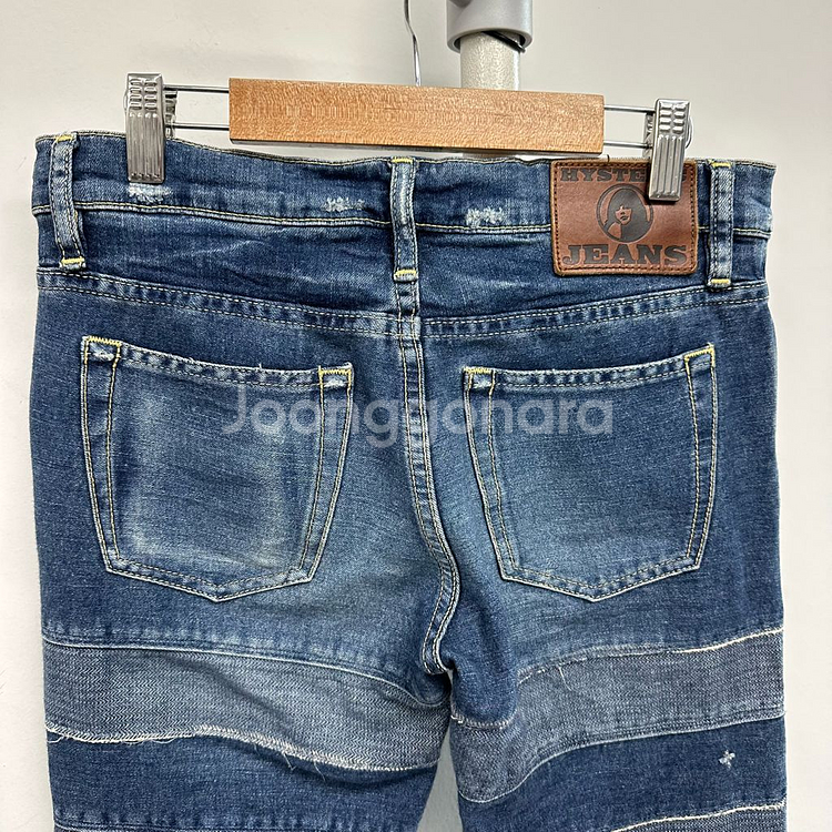 히스테릭글래머 sea snake 데님 팬츠--6