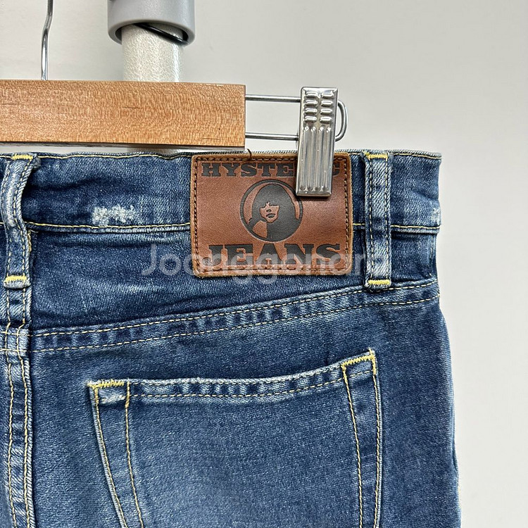 히스테릭글래머 sea snake 데님 팬츠--7