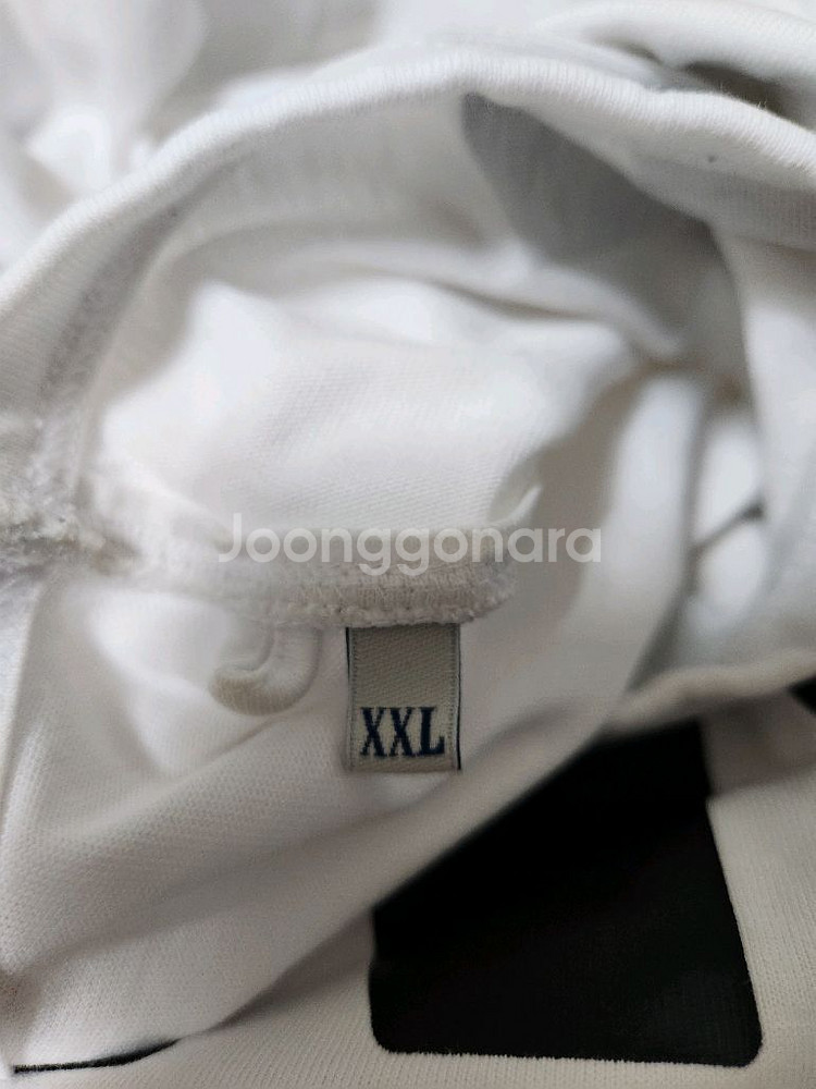 몽클레어 넥로고 반팔티(XXL)--3