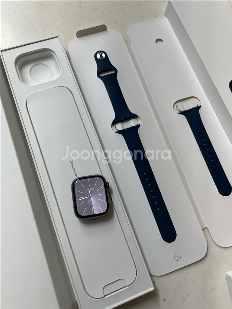 애플워치7스테인리스 41mm SS급--0