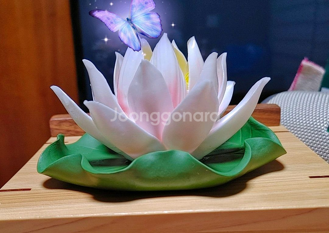 연꽃 인센스 홀더 향꽂이--0