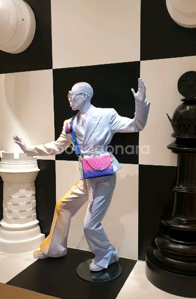 루이비통 한정판 루이비통 파우치+동전지갑세트--8