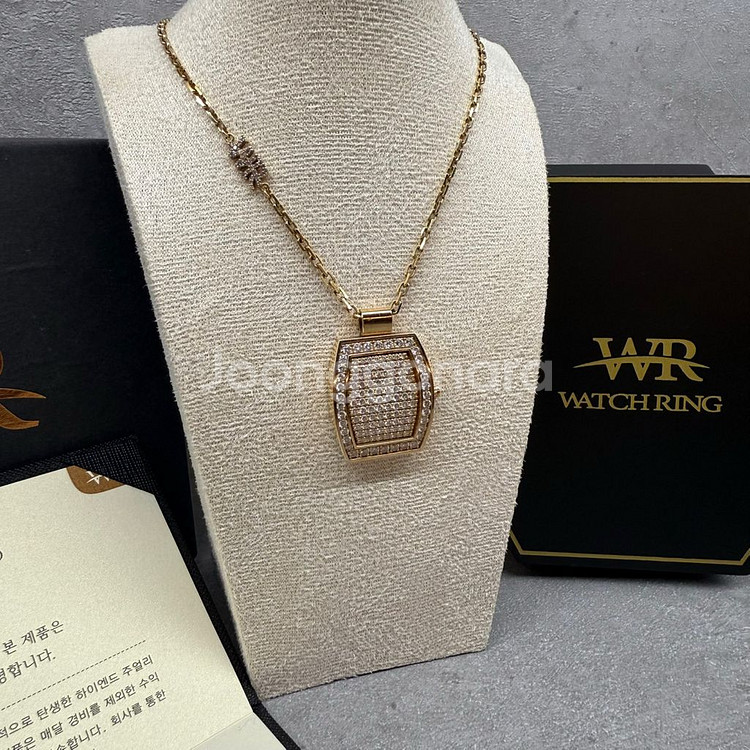 [L사이즈]워치링 리차드밀 RM 풀다이아 목걸이--1