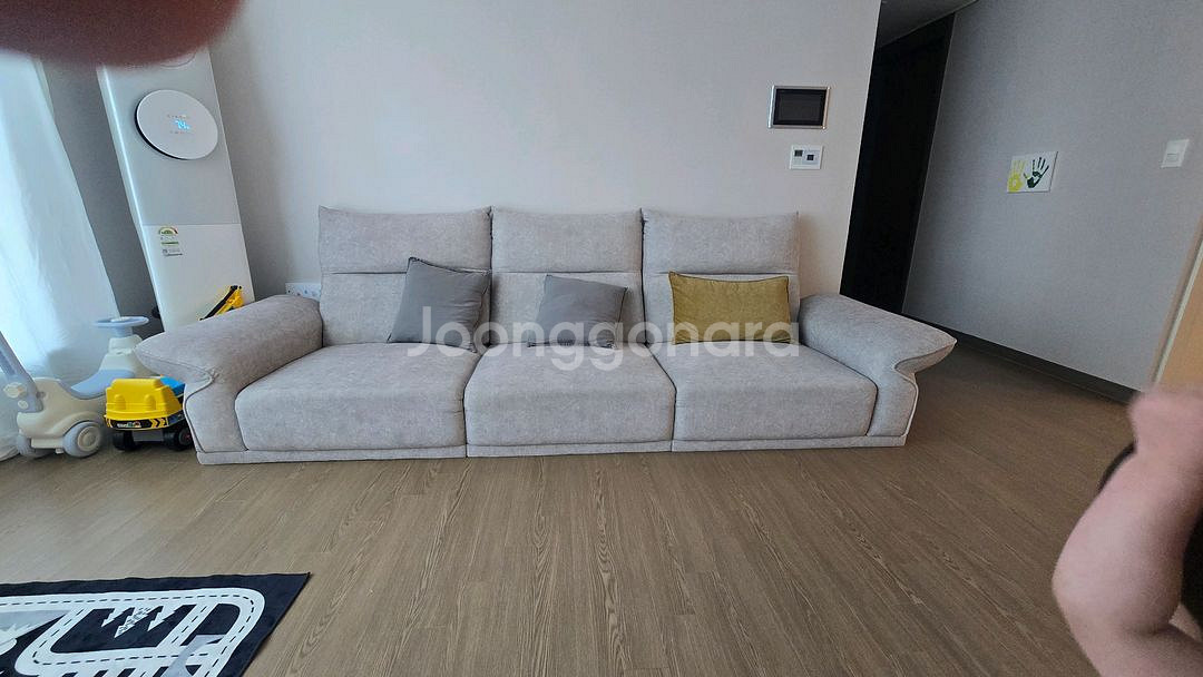 저상형 패브릭 쇼파 4인용--0