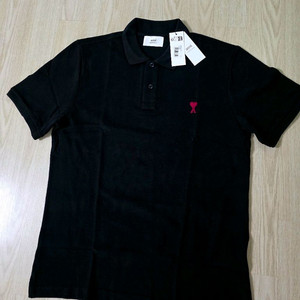 [정품] 아미 블랙 카라티 폴로셔츠 L , XL 사이즈