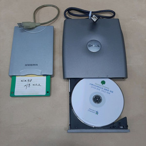델 DELL 컴퓨터 외장시디롬 삼보컴퓨터 플로피디스켓