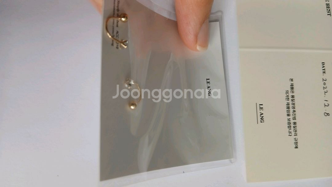 LE ANG U자 캡 피어싱--1