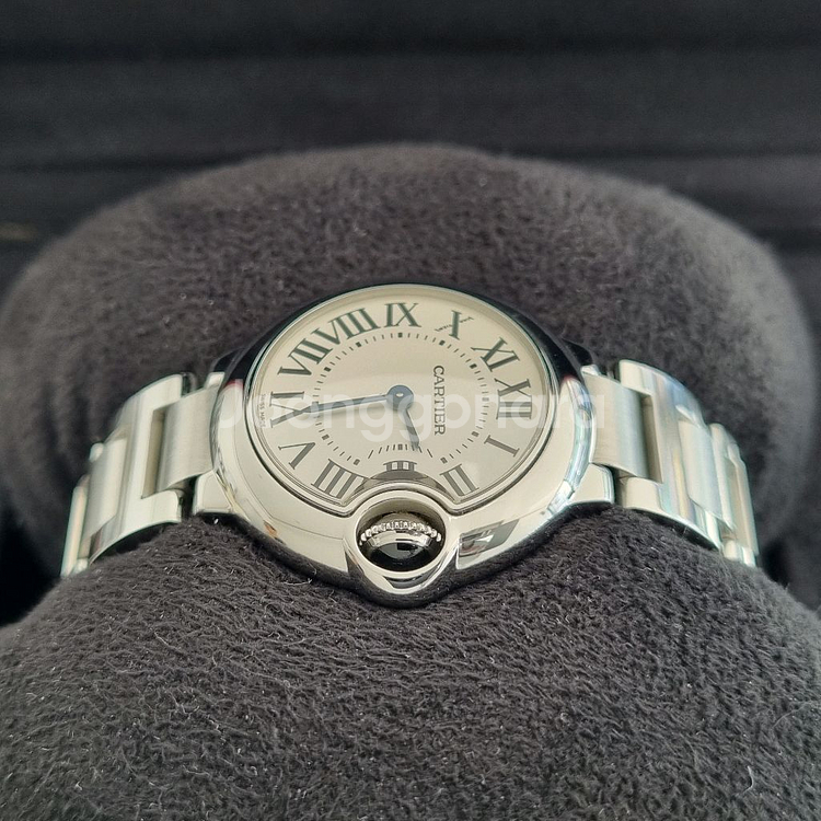 까르띠에 발롱블루 여성용 28mm 쿼츠 W69010Z4--4