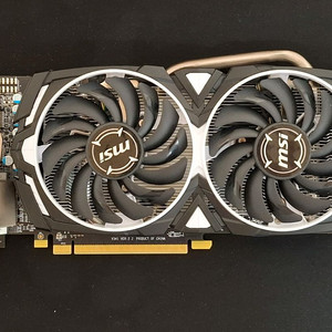 컴퓨터 그래픽카드 MSI RX570 4GB