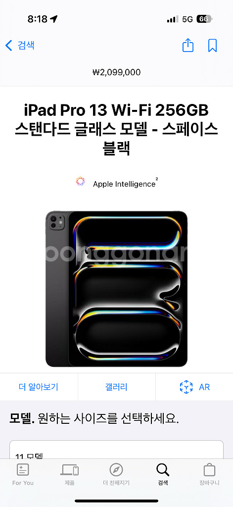 아이패드 프로 13 m4 + 펜슬프로--8