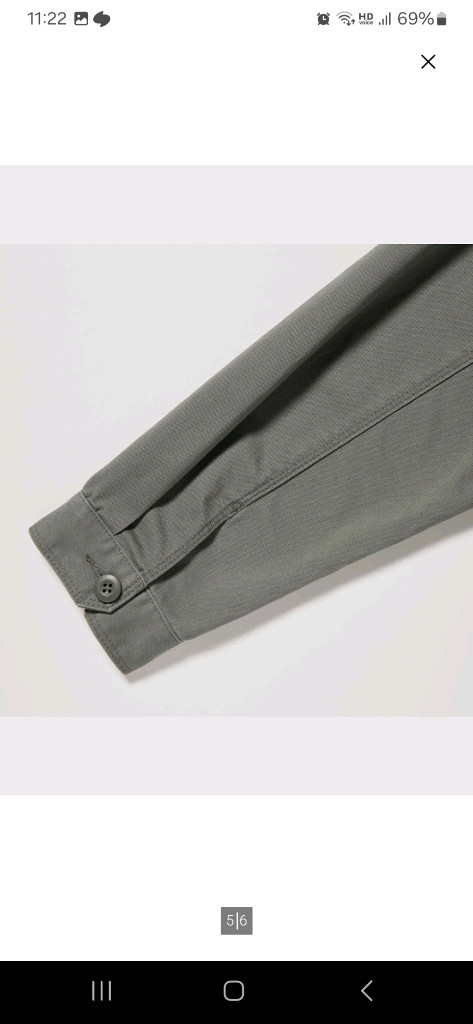 유니클로 유틸리티 워크재킷 L--4