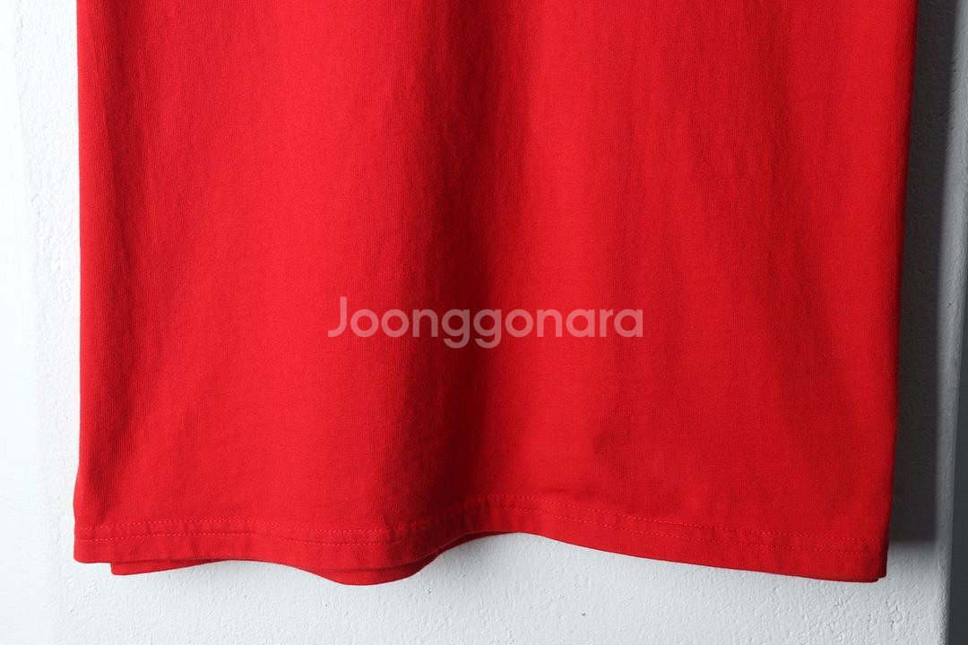 (L) 커버낫 반팔 티셔츠 레드 서핑 올드스쿨--3