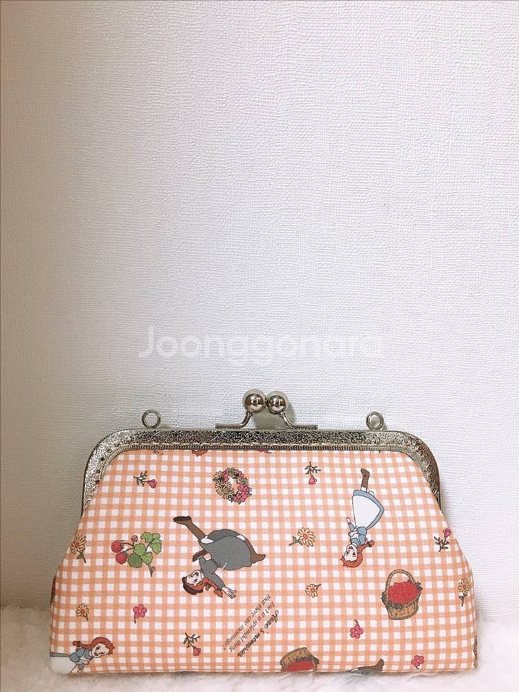 퀼트 빨간머리앤 빨강머리앤 원단 파우치--3