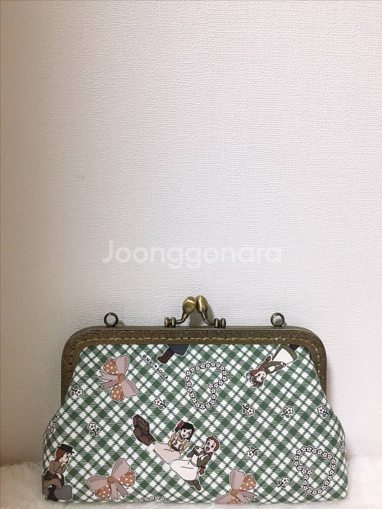 퀼트 빨간머리앤 빨강머리앤 원단 파우치--6