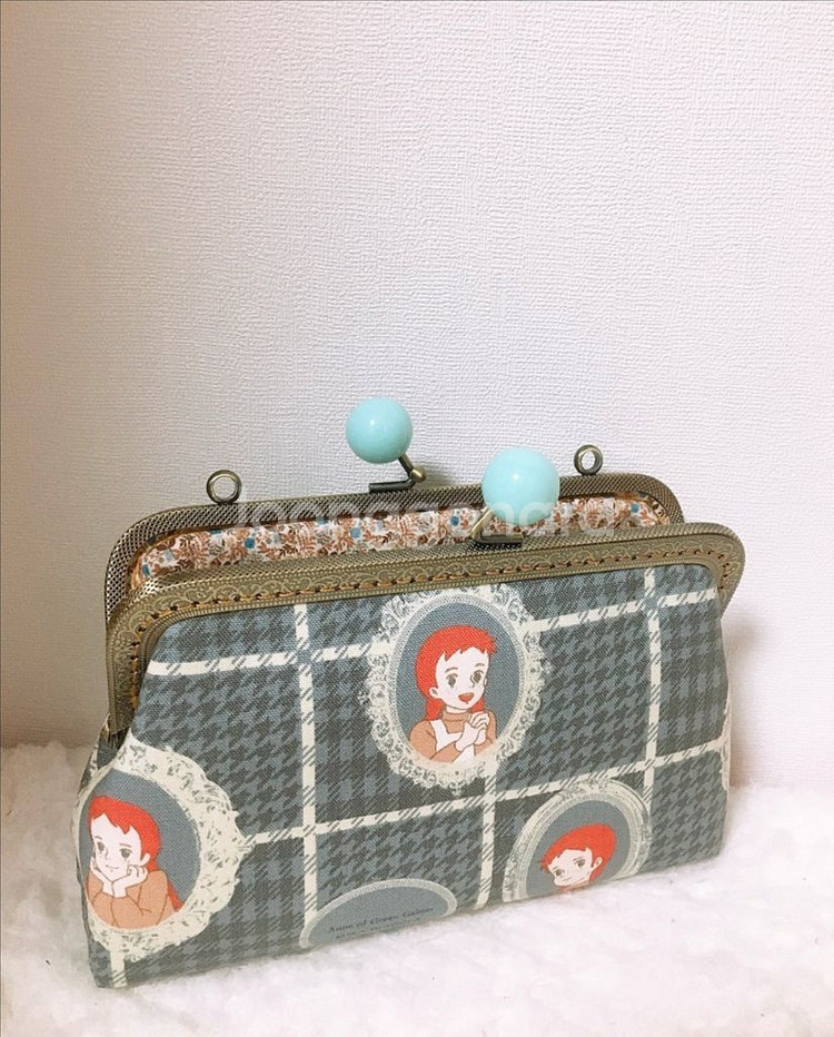 퀼트 빨간머리앤 빨강머리앤 원단 파우치--8