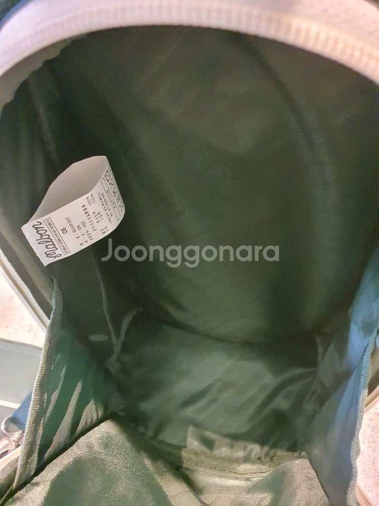 말본골프백 캐디백 트롤리 바퀴형 그린--8