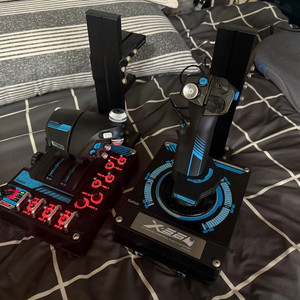 Saitek X56 LED Rhino HOTAS