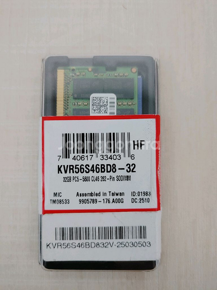 Kingston 32GB DDR5 RAM--0