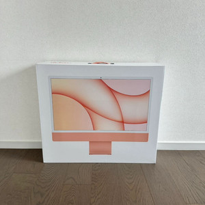 아이맥 24인치 오렌지 Z1320001L 미개봉 새제품